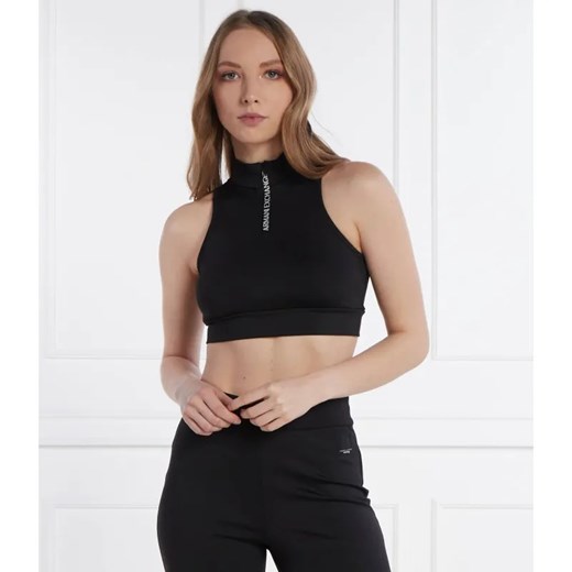 Armani Exchange Top Armani x mixmag | Cropped Fit ze sklepu Gomez Fashion Store w kategorii Bluzki damskie - zdjęcie 184325289