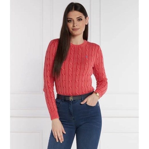 POLO RALPH LAUREN Sweter JULIANNA | Regular Fit ze sklepu Gomez Fashion Store w kategorii Swetry damskie - zdjęcie 184325317