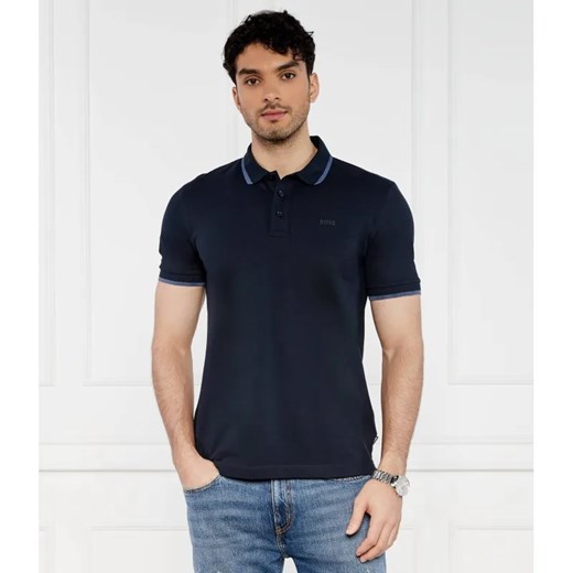 BOSS BLACK Polo Parlay 190 | Slim Fit ze sklepu Gomez Fashion Store w kategorii T-shirty męskie - zdjęcie 184325328