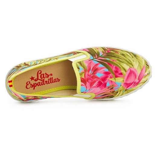 BUTY ESPADRYLE LAS ESPARDILLAS FV5552-2 yessport-pl zolty lato