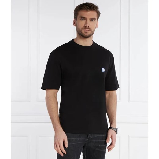 Hugo Blue T-shirt Niley | Regular Fit ze sklepu Gomez Fashion Store w kategorii T-shirty męskie - zdjęcie 184325449