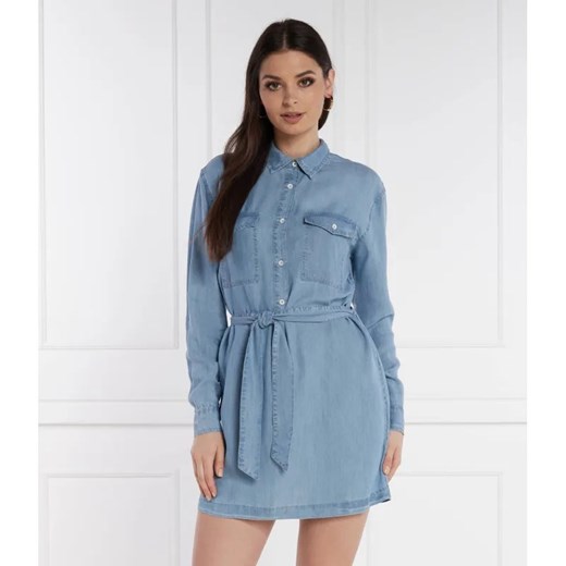 Pepe Jeans London Sukienka z paskiem ERINE ze sklepu Gomez Fashion Store w kategorii Sukienki - zdjęcie 184325478
