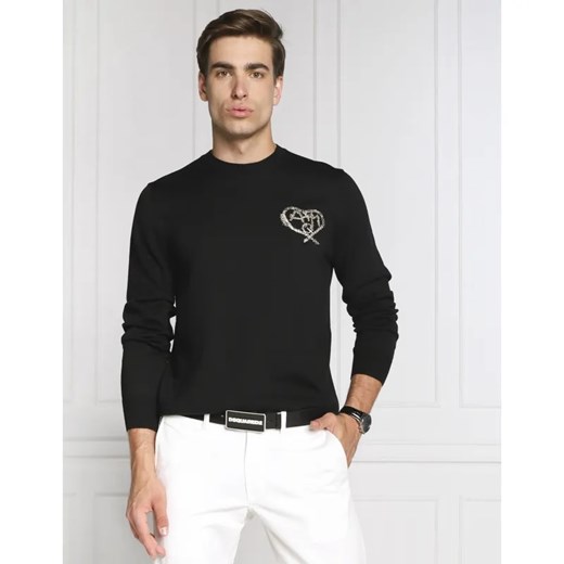 Alexander McQueen Sweter | Regular Fit ze sklepu Gomez Fashion Store w kategorii Swetry męskie - zdjęcie 184325487