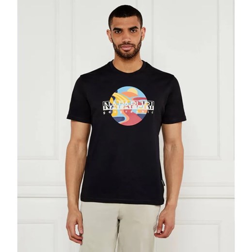 Napapijri T-shirt S-VALDOR SS | Relaxed fit ze sklepu Gomez Fashion Store w kategorii T-shirty męskie - zdjęcie 184325506