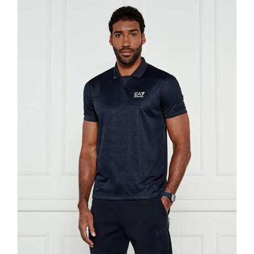 EA7 Polo | Regular Fit ze sklepu Gomez Fashion Store w kategorii T-shirty męskie - zdjęcie 184325527