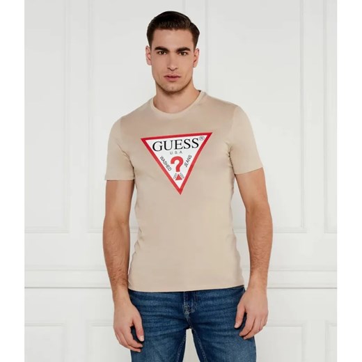 GUESS T-shirt | Slim Fit ze sklepu Gomez Fashion Store w kategorii T-shirty męskie - zdjęcie 184325559