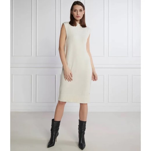 Liviana Conti Sukienka | z dodatkiem kaszmiru ze sklepu Gomez Fashion Store w kategorii Sukienki - zdjęcie 184325568