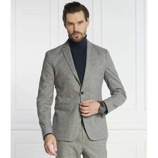 Calvin Klein Wełniana marynarka | Regular Fit ze sklepu Gomez Fashion Store w kategorii Marynarki męskie - zdjęcie 184325575