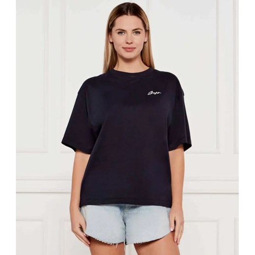 BOSS ORANGE T-shirt C_Eboyfriend_4 | Oversize fit ze sklepu Gomez Fashion Store w kategorii Bluzki damskie - zdjęcie 184325589
