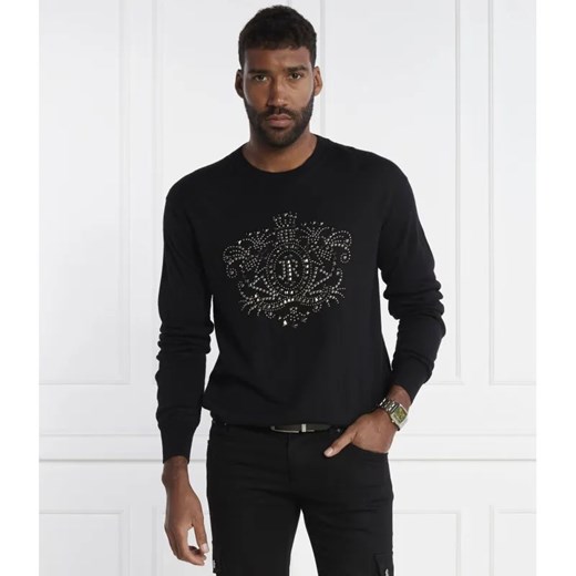 John Richmond Wełniany sweter | Regular Fit John Richmond XXL Gomez Fashion Store wyprzedaż