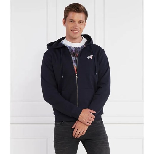 Tommy Jeans Bluza TJM REG SIGNATURE ZIP-THRU | Regular Fit ze sklepu Gomez Fashion Store w kategorii Bluzy męskie - zdjęcie 184325615