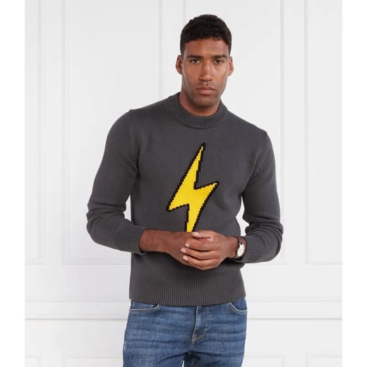 BOSS ORANGE Sweter Kaflash | Regular Fit ze sklepu Gomez Fashion Store w kategorii Swetry męskie - zdjęcie 184325675