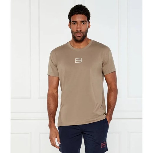 Hugo Bodywear T-shirt Laze | Regular Fit ze sklepu Gomez Fashion Store w kategorii T-shirty męskie - zdjęcie 184325715