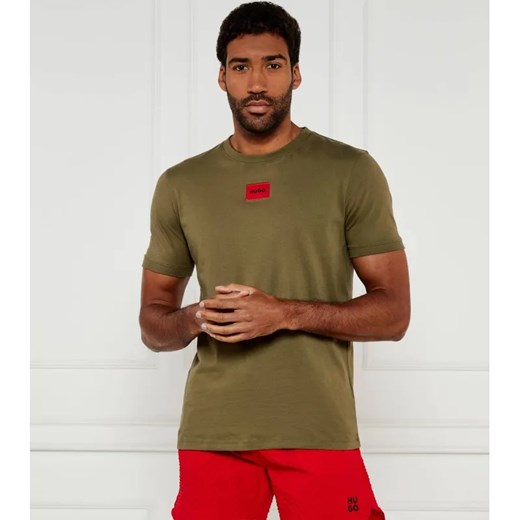 HUGO T-shirt Diragolino212 | Regular Fit ze sklepu Gomez Fashion Store w kategorii T-shirty męskie - zdjęcie 184325746