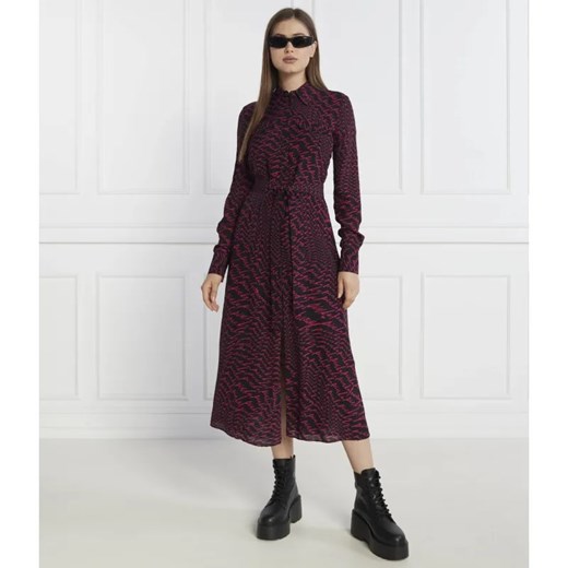 Pinko Sukienka z paskiem Asesente ze sklepu Gomez Fashion Store w kategorii Sukienki - zdjęcie 184325765