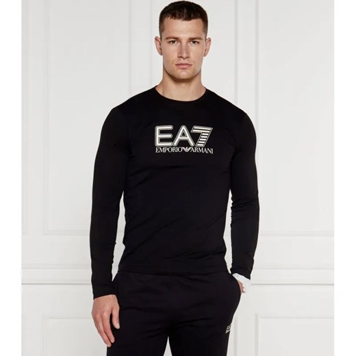 EA7 Longsleeve | Slim Fit ze sklepu Gomez Fashion Store w kategorii T-shirty męskie - zdjęcie 184325768