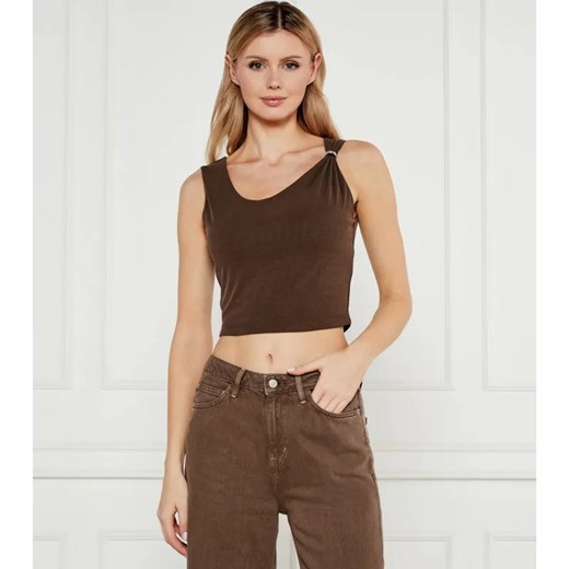 GUESS Top AIMEE | Cropped Fit ze sklepu Gomez Fashion Store w kategorii Bluzki damskie - zdjęcie 184325905