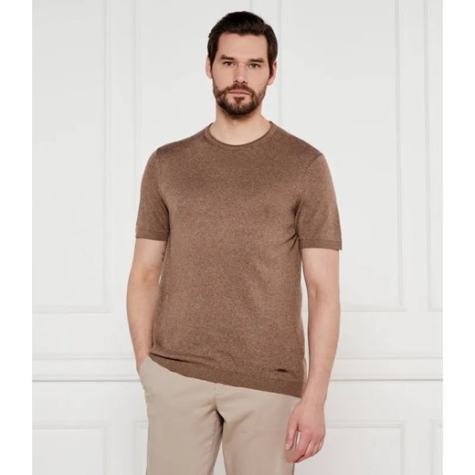 Joop! T-shirt Marosor | Modern fit | z dodatkiem lnu ze sklepu Gomez Fashion Store w kategorii T-shirty męskie - zdjęcie 184325907