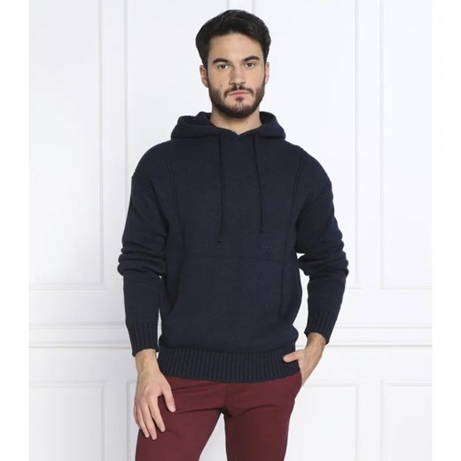 BOSS ORANGE Wełniana bluza Kushet | Regular Fit ze sklepu Gomez Fashion Store w kategorii Bluzy męskie - zdjęcie 184325916