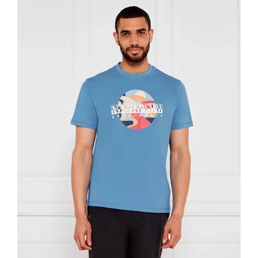 Napapijri T-shirt S-VALDOR SS | Relaxed fit ze sklepu Gomez Fashion Store w kategorii T-shirty męskie - zdjęcie 184325937