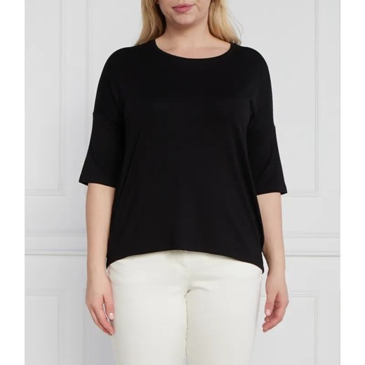 Persona by Marina Rinaldi T-shirt plus size | Oversize fit Persona By Marina Rinaldi 42/44 wyprzedaż Gomez Fashion Store