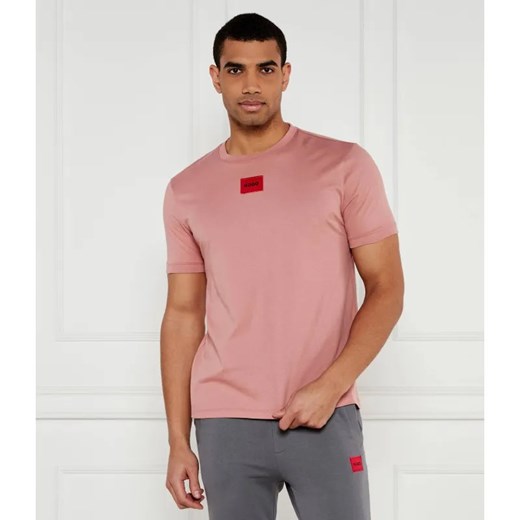 HUGO T-shirt Diragolino212 | Regular Fit ze sklepu Gomez Fashion Store w kategorii T-shirty męskie - zdjęcie 184325967