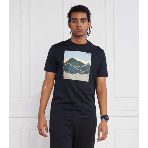 Armani Exchange T-shirt | Regular Fit ze sklepu Gomez Fashion Store w kategorii T-shirty męskie - zdjęcie 184326039
