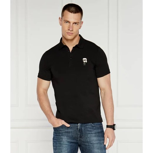 Karl Lagerfeld Polo | Regular Fit Karl Lagerfeld L Gomez Fashion Store promocja