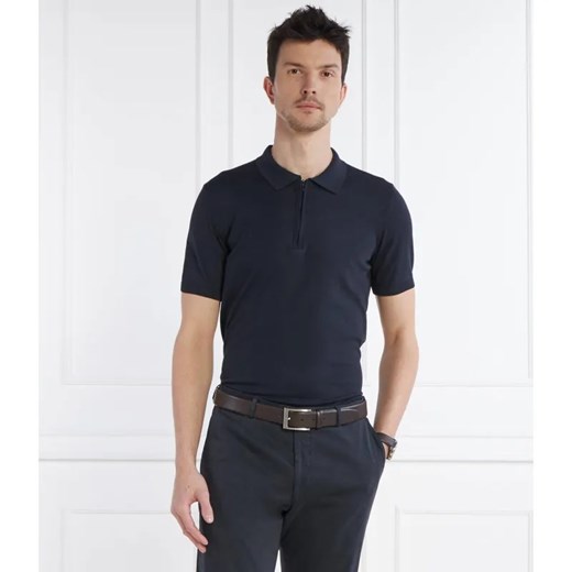 Oscar Jacobson Polo Otto | Slim Fit ze sklepu Gomez Fashion Store w kategorii T-shirty męskie - zdjęcie 184326075