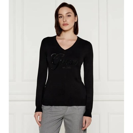 GUESS Sweter MEGAN | Slim Fit ze sklepu Gomez Fashion Store w kategorii Swetry damskie - zdjęcie 184326087