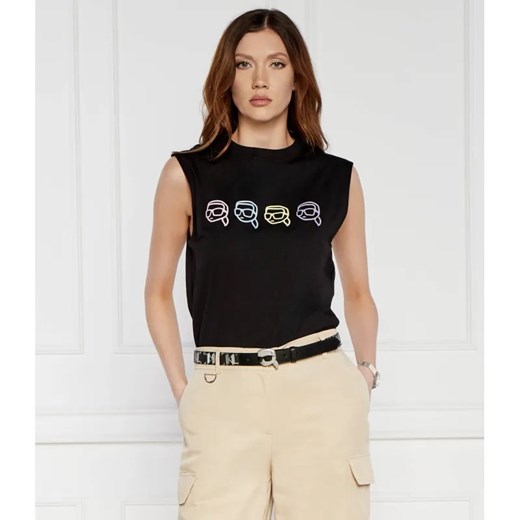 Karl Lagerfeld Bluzka | Regular Fit ze sklepu Gomez Fashion Store w kategorii Bluzki damskie - zdjęcie 184326106