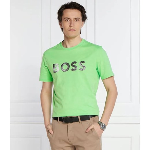 BOSS ORANGE T-shirt Te_Bossocean | Regular Fit ze sklepu Gomez Fashion Store w kategorii T-shirty męskie - zdjęcie 184326115