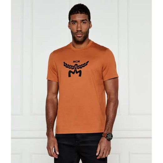 MCM T-shirt | Regular Fit ze sklepu Gomez Fashion Store w kategorii T-shirty męskie - zdjęcie 184326157