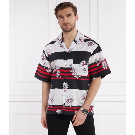 HUGO Koszula Egeeno | Oversize fit ze sklepu Gomez Fashion Store w kategorii Koszule męskie - zdjęcie 184326175