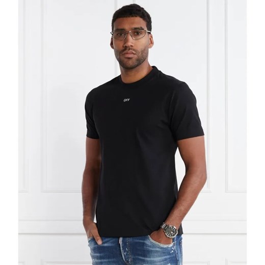OFF-WHITE T-shirt | Regular Fit ze sklepu Gomez Fashion Store w kategorii T-shirty męskie - zdjęcie 184326219