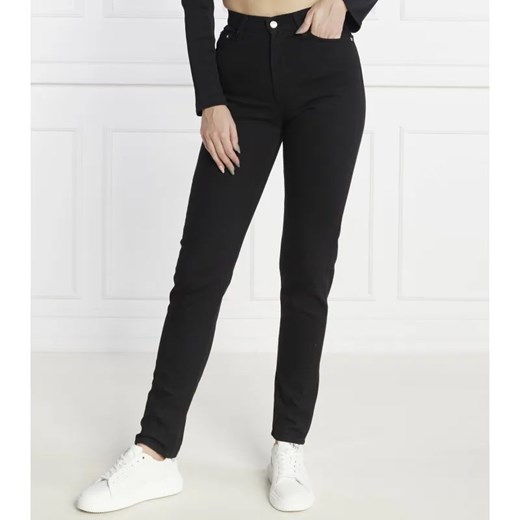 Calvin Klein Jeans Jeansy MOM JEAN | Mom Fit ze sklepu Gomez Fashion Store w kategorii Jeansy damskie - zdjęcie 184326229
