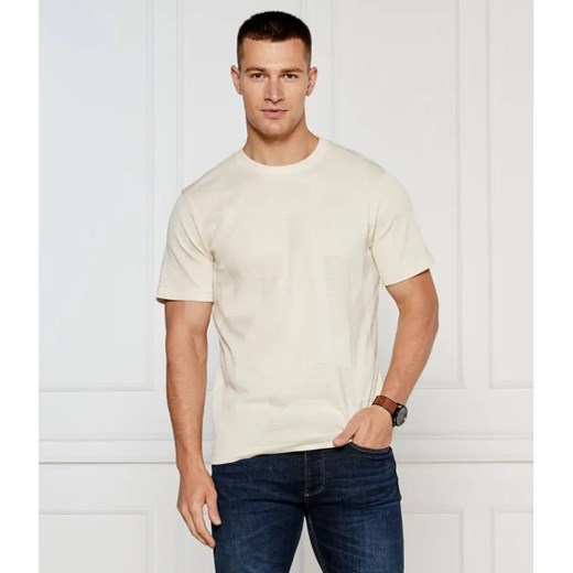 BOSS GREEN T-shirt Jagged | Regular Fit ze sklepu Gomez Fashion Store w kategorii T-shirty męskie - zdjęcie 184326286