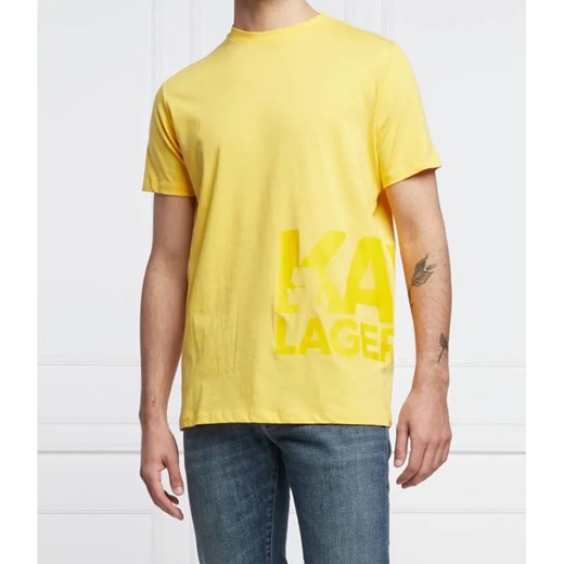 Karl Lagerfeld T-shirt | Regular Fit ze sklepu Gomez Fashion Store w kategorii T-shirty męskie - zdjęcie 184326306