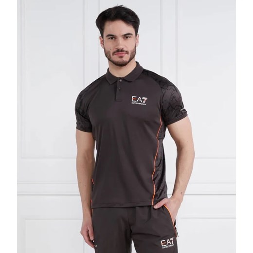 EA7 Polo | Regular Fit ze sklepu Gomez Fashion Store w kategorii T-shirty męskie - zdjęcie 184326308
