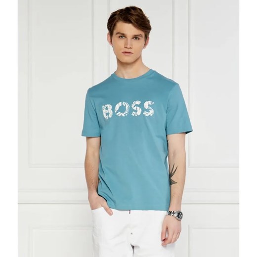 BOSS ORANGE T-shirt Te_Bossocean | Regular Fit ze sklepu Gomez Fashion Store w kategorii T-shirty męskie - zdjęcie 184326315