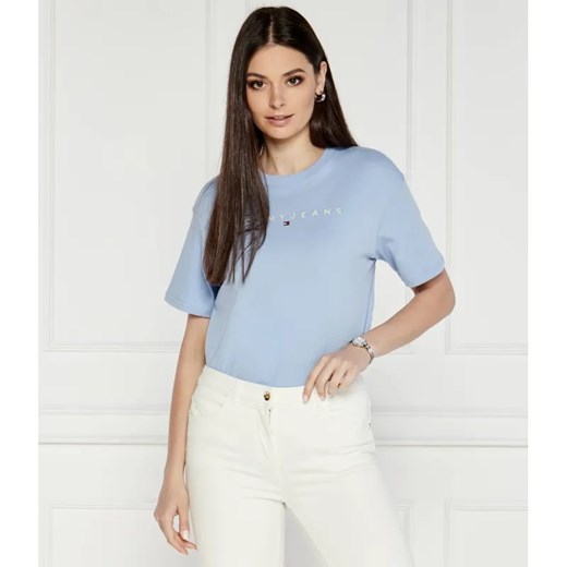 Tommy Jeans T-shirt | Relaxed fit ze sklepu Gomez Fashion Store w kategorii Bluzki damskie - zdjęcie 184326328