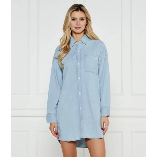 Calvin Klein Jeans Jeansowa sukienka ze sklepu Gomez Fashion Store w kategorii Sukienki - zdjęcie 184326346