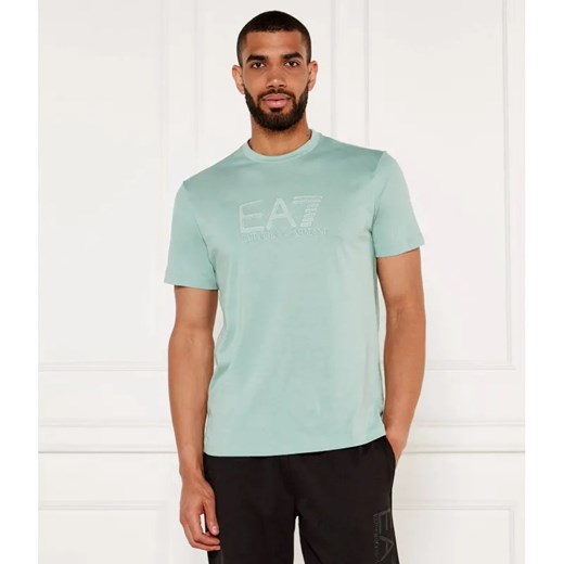 EA7 T-shirt | Regular Fit ze sklepu Gomez Fashion Store w kategorii T-shirty męskie - zdjęcie 184326347