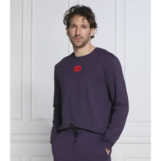 HUGO Longsleeve Diragolo | Regular Fit ze sklepu Gomez Fashion Store w kategorii T-shirty męskie - zdjęcie 184326366