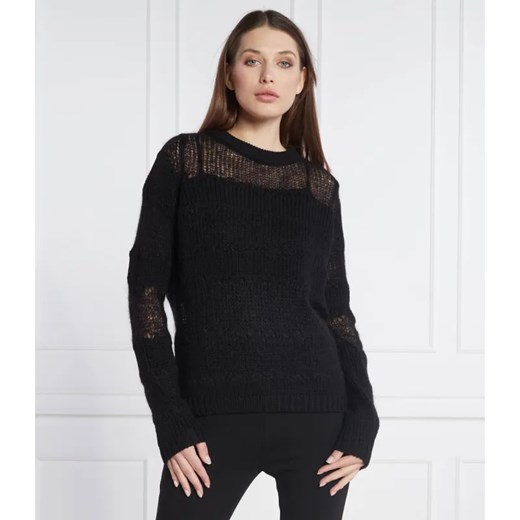 Liviana Conti Wełniany sweter | Regular Fit ze sklepu Gomez Fashion Store w kategorii Swetry damskie - zdjęcie 184326367