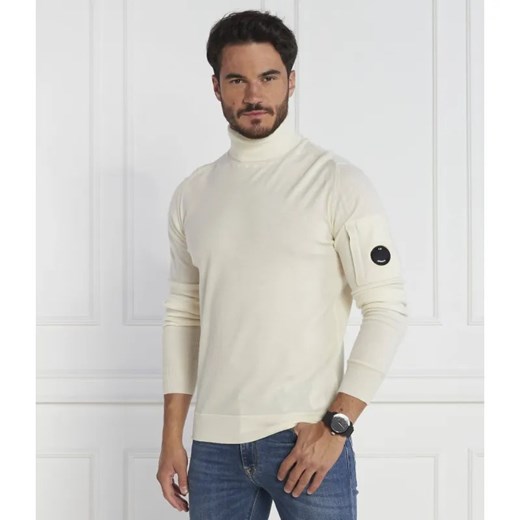 C.P. Company Wełniany golf | Slim Fit ze sklepu Gomez Fashion Store w kategorii Swetry męskie - zdjęcie 184326406