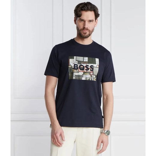 BOSS ORANGE T-shirt Teeheavyboss | Regular Fit ze sklepu Gomez Fashion Store w kategorii T-shirty męskie - zdjęcie 184326409