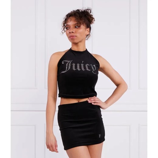 Juicy Couture Top ETTA HALTER | Slim Fit ze sklepu Gomez Fashion Store w kategorii Bluzki damskie - zdjęcie 184326429