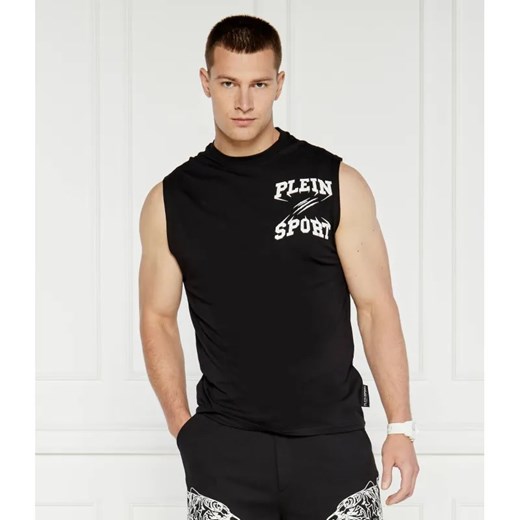 Plein Sport Tank top | Regular Fit ze sklepu Gomez Fashion Store w kategorii T-shirty męskie - zdjęcie 184326455