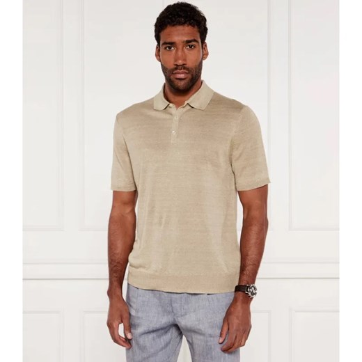 van Laack Lniane polo | Regular Fit ze sklepu Gomez Fashion Store w kategorii T-shirty męskie - zdjęcie 184326458